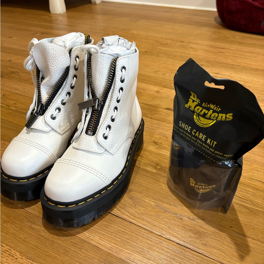 Brand new Doc Martens with care kit